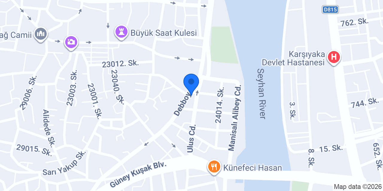 Özdemir Oto Jant Lastik konumu