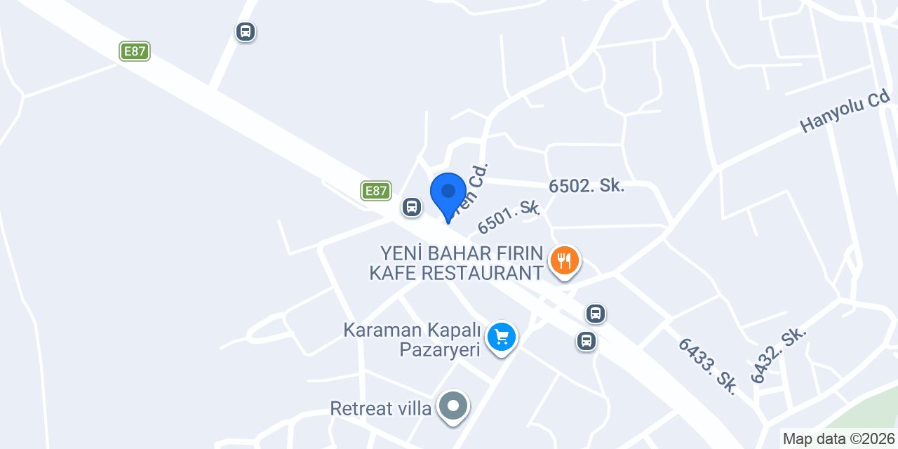 Aya Market konumu