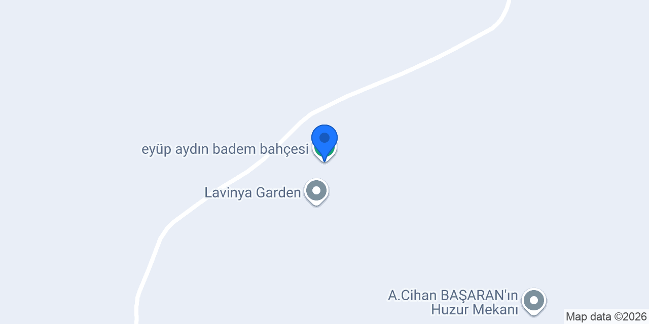 eyüp aydın badem bahçesi konumu