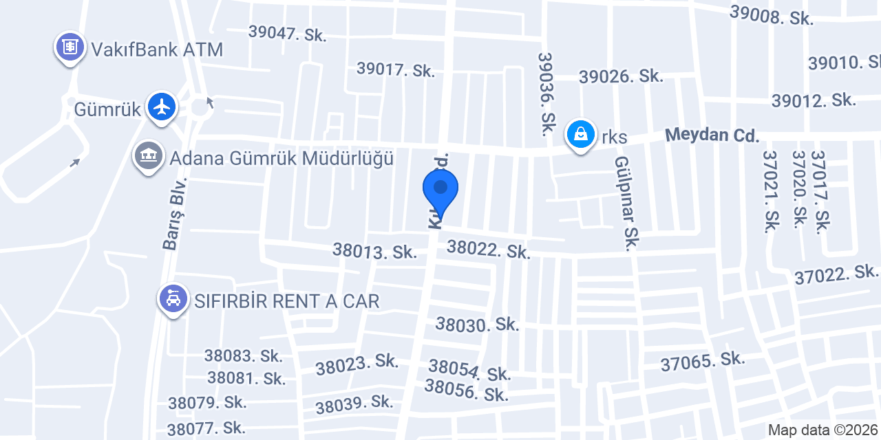 Toprak Eczanesi konumu