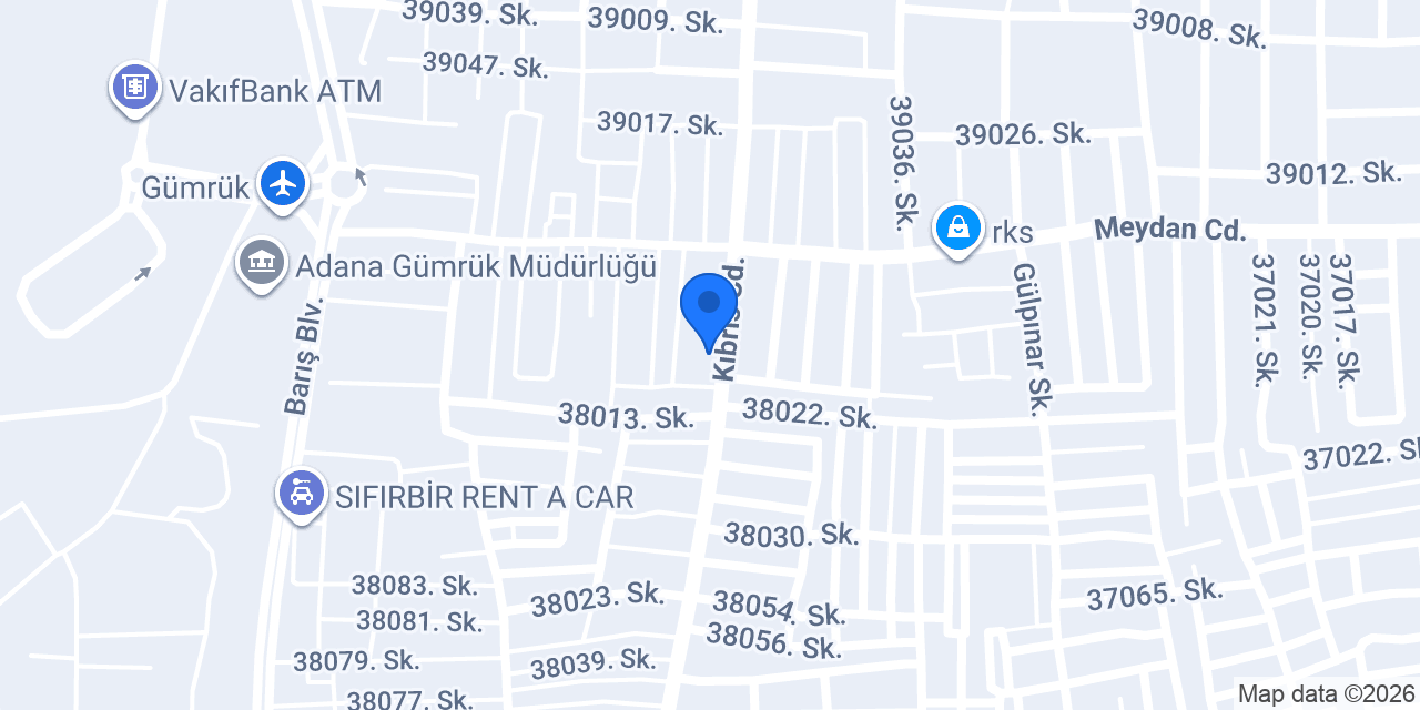 Aile kebap salonu konumu