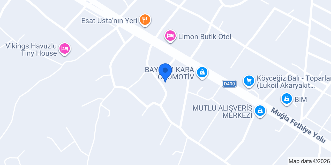 Özkan Mobilya konumu