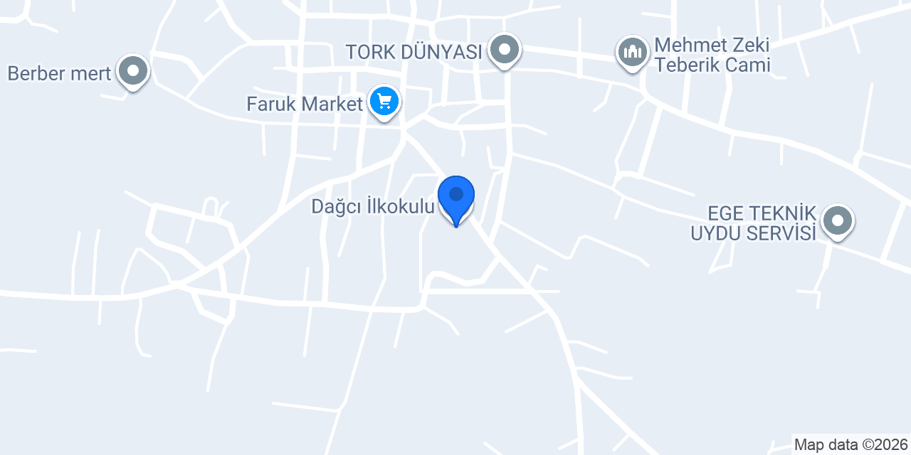 Dağcı İlkokulu konumu