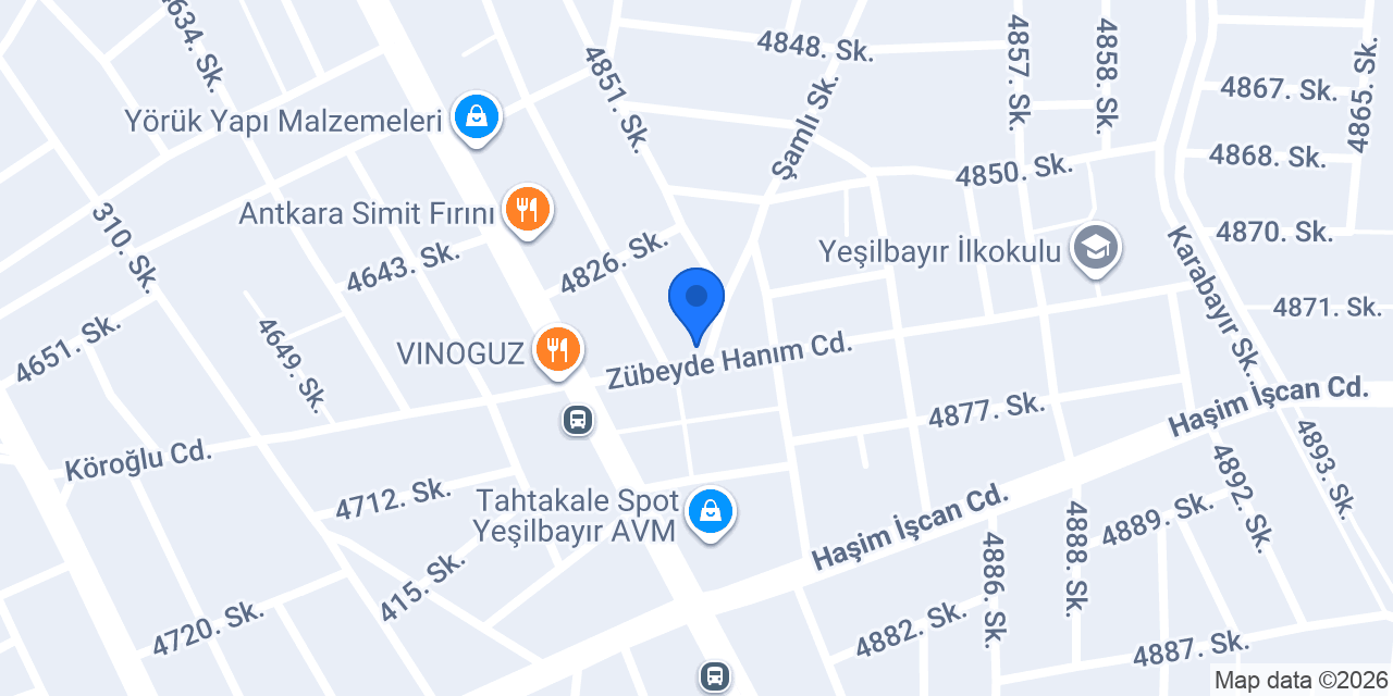 Yeşilbayır Eczanesi konumu