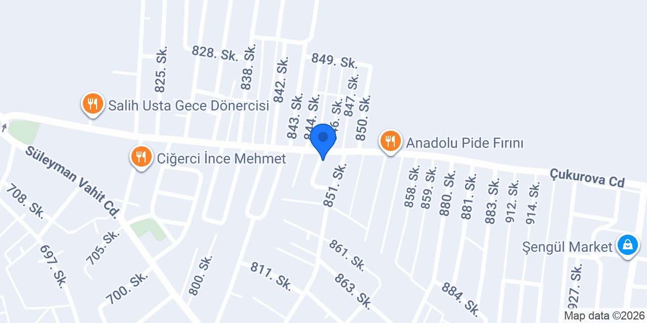 Oskar Erkek Kuaförü konumu