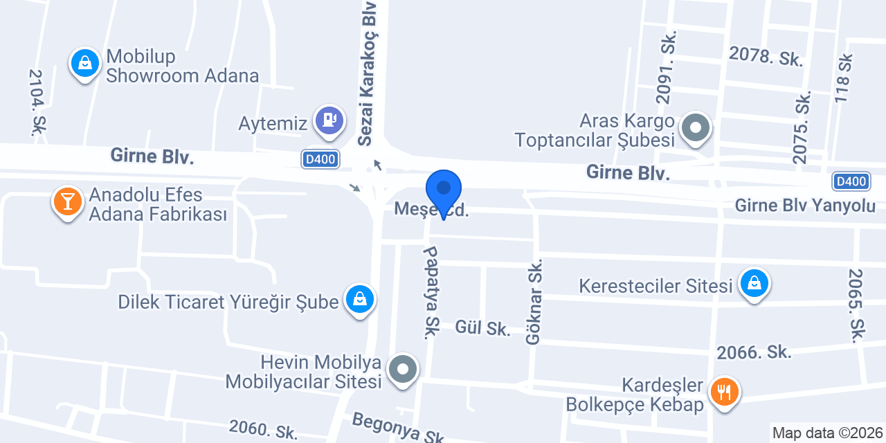 VakıfBank Adana Mobilyacılar Sitesi Şubesi konumu
