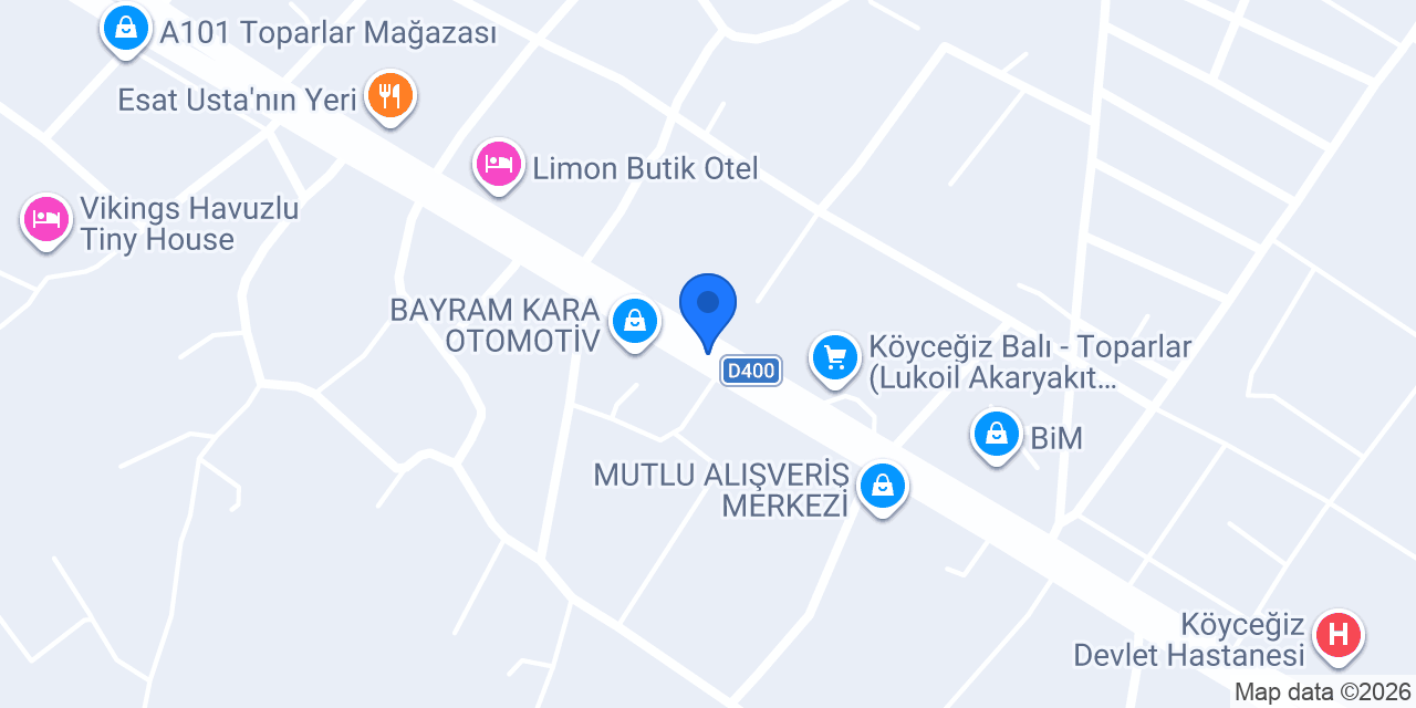 Aydın Tente Branda konumu