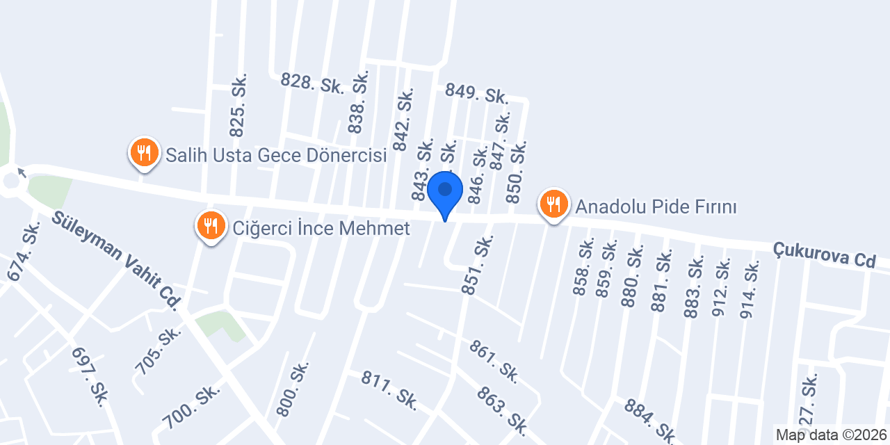 Gül Hanım Bayan Kuaförü konumu