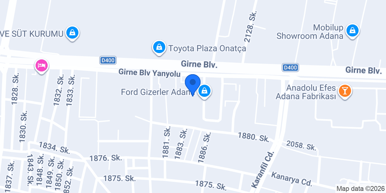Anka Seramak İdevit Vitrifiye konumu