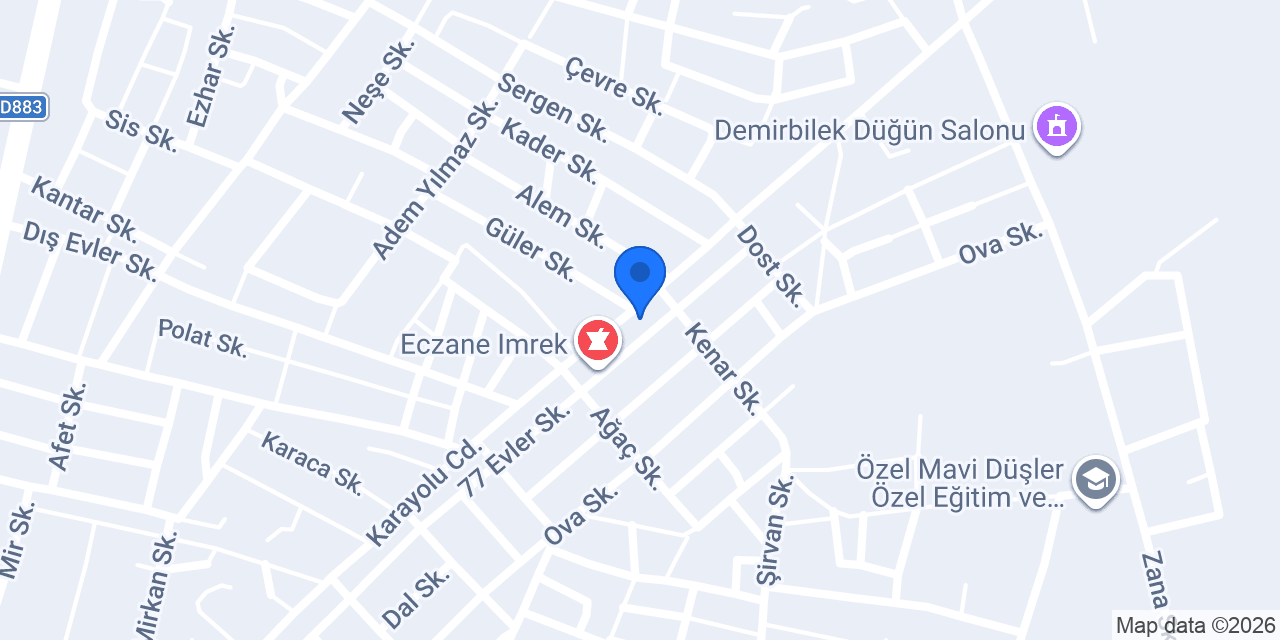 Vodafone Dijital Partner konumu