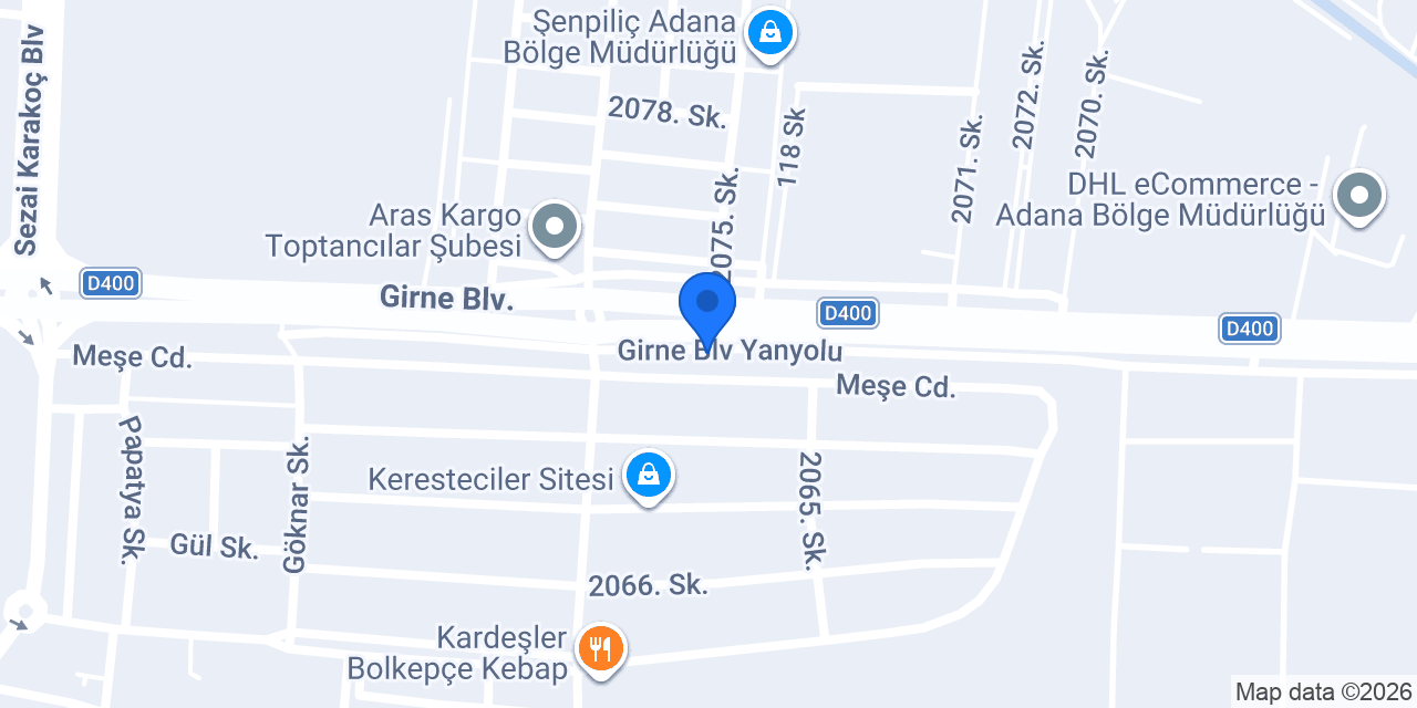 PRO FORD Yetkili Özel Servis konumu