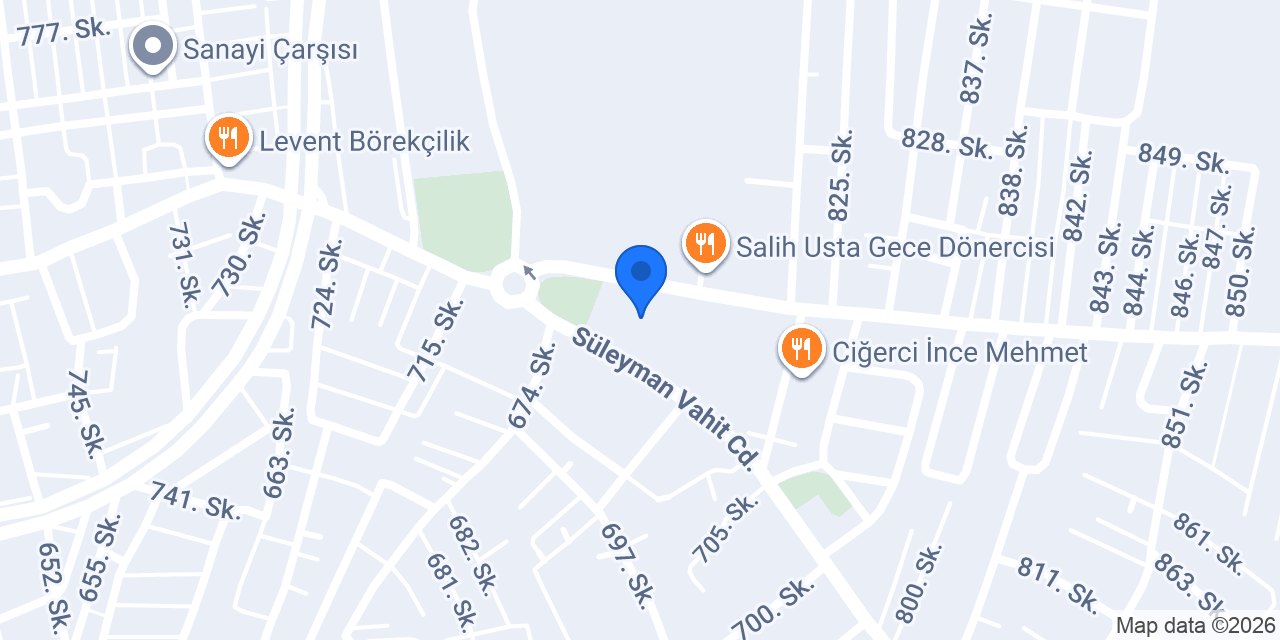 Adana Emlak konumu