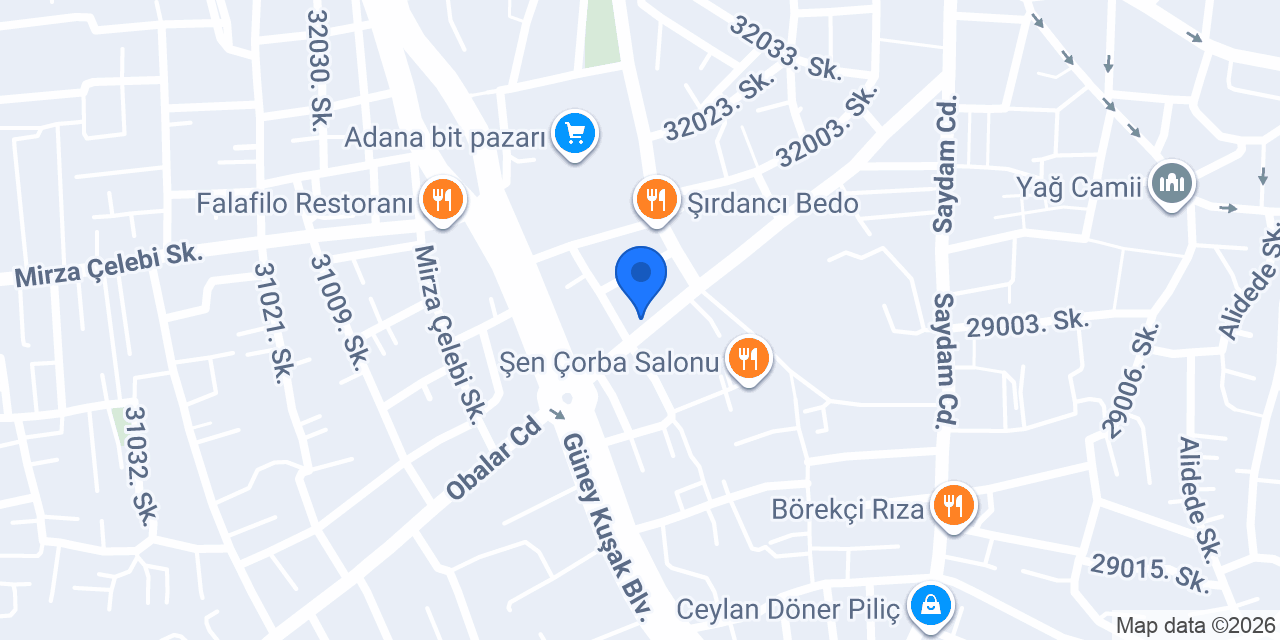 Cavit Akvaryum konumu