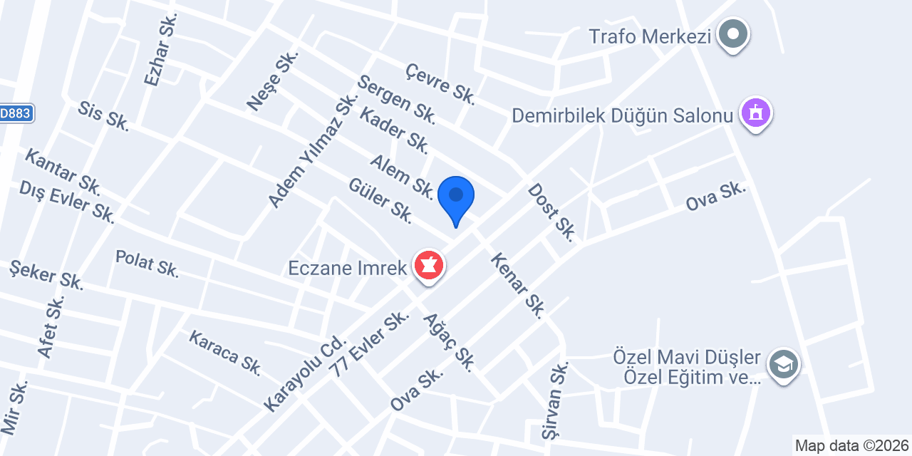 Demircan Hasbihal ve Şark Köşesi konumu