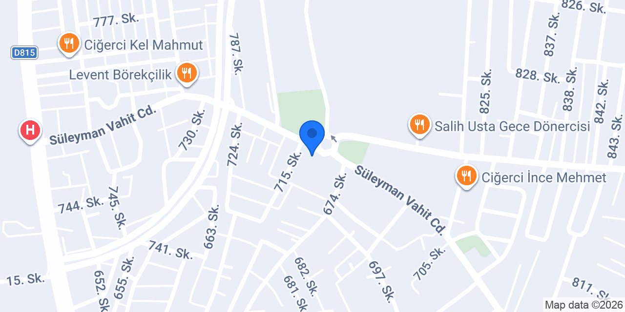 Selim Baba Kebap Salonu konumu