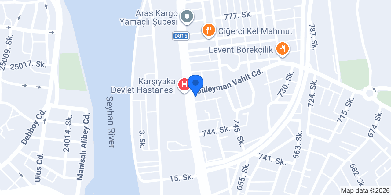 YÜKSEKBAŞ ECZANESİ konumu