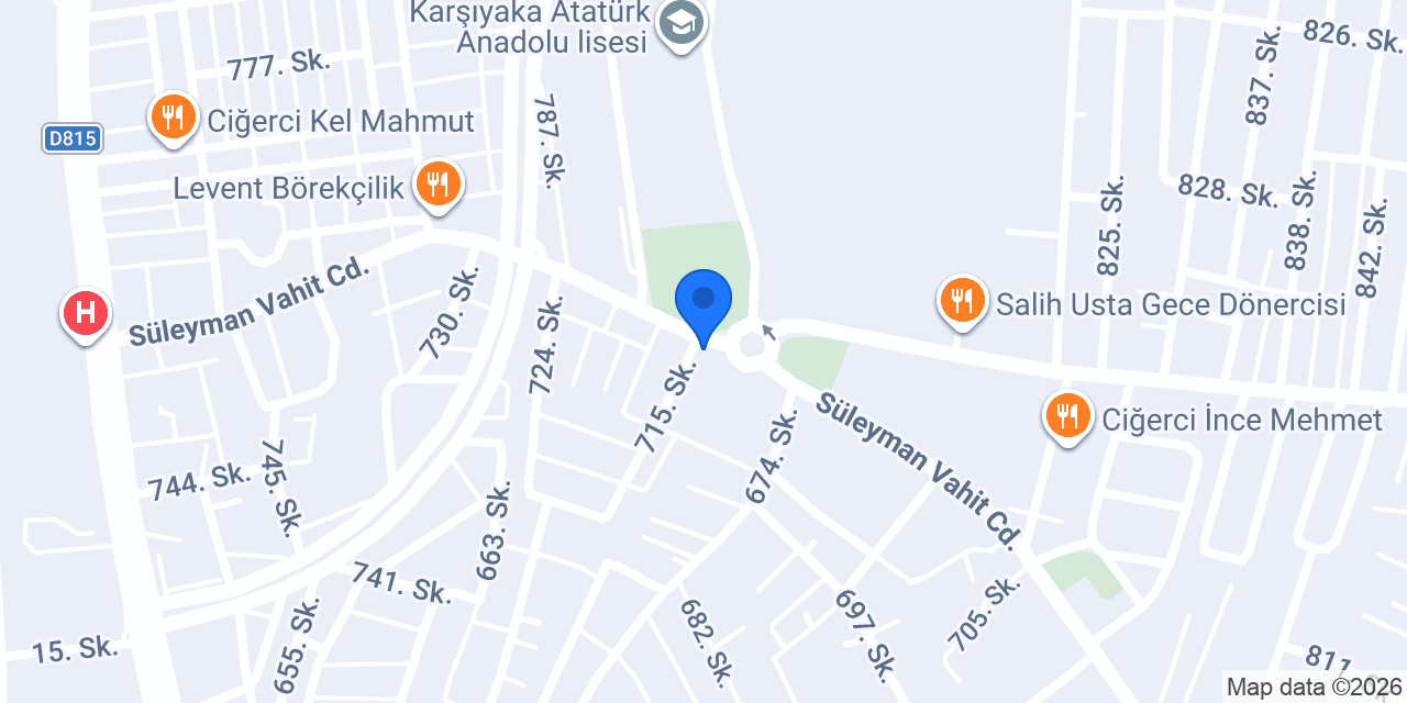 Damla Bayan kuaförü konumu