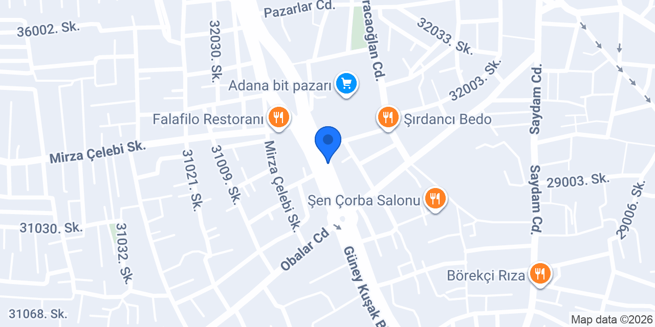 Sürat Kargo Kocavezir Şube konumu
