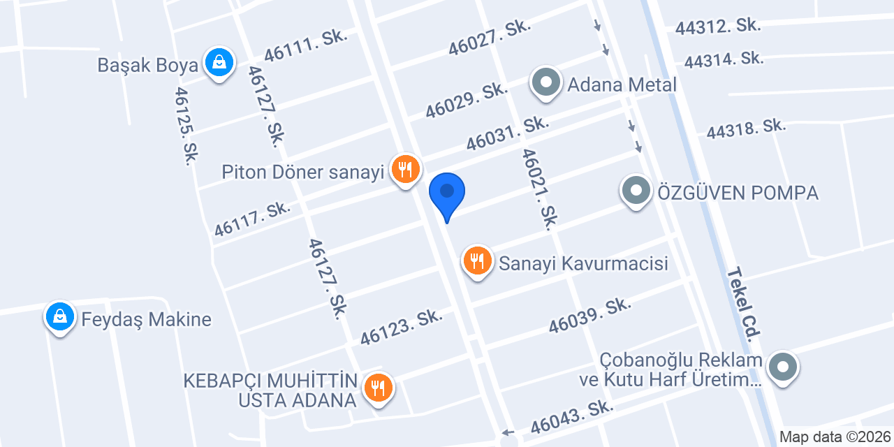 Hıdır usta kebap ve resturant salonu konumu
