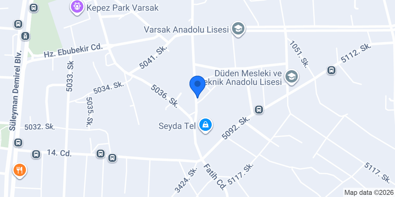 Işılsu Cam Ticaret konumu
