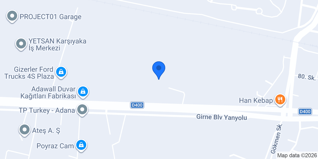 AKC Mekanik I Depo konumu
