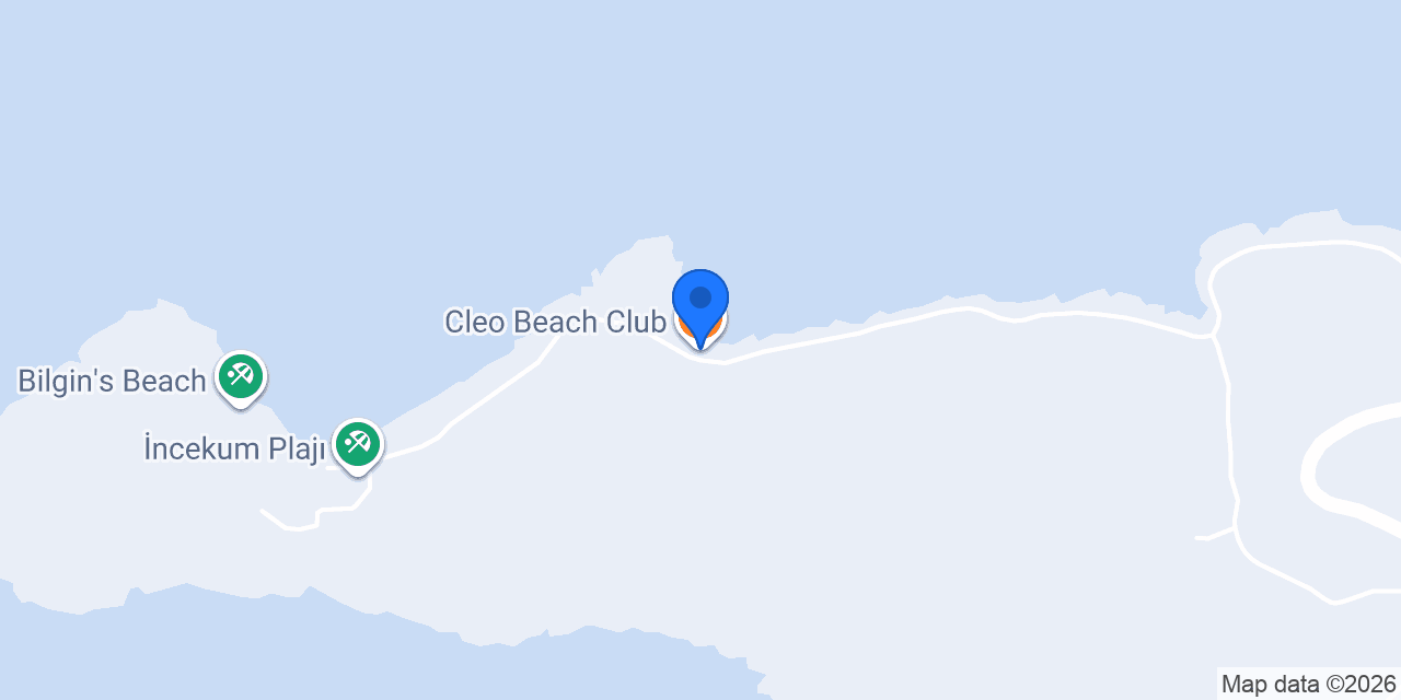 Cleo Beach Club konumu