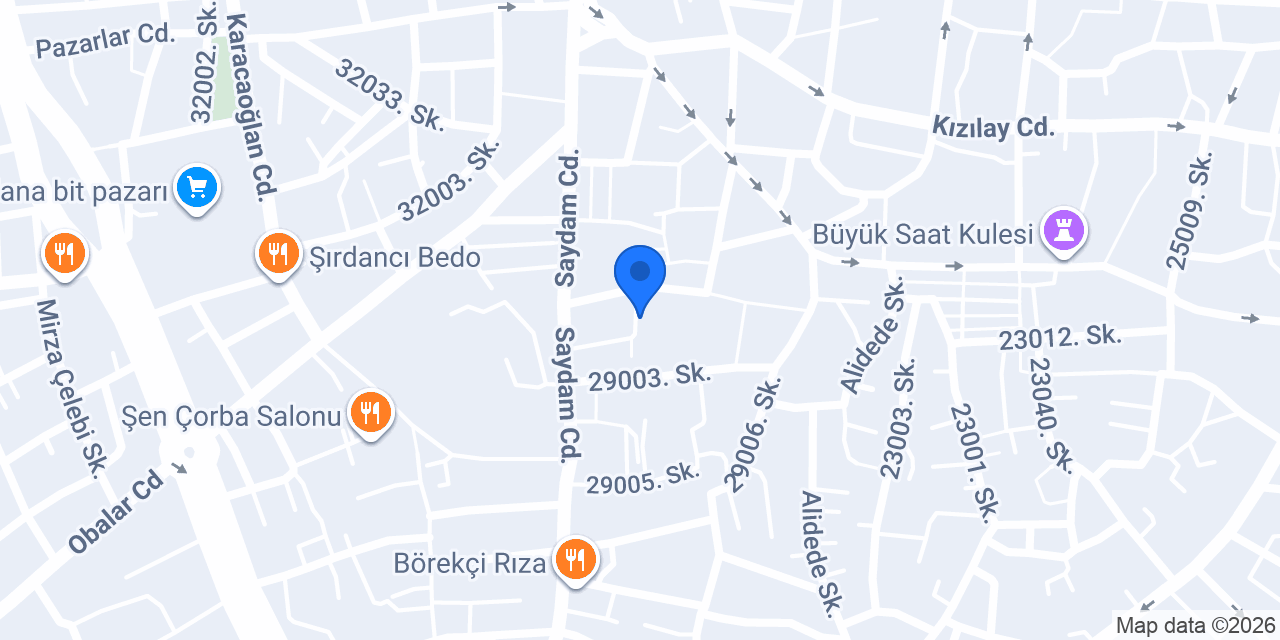 Özgüven Elektronik-Adana konumu