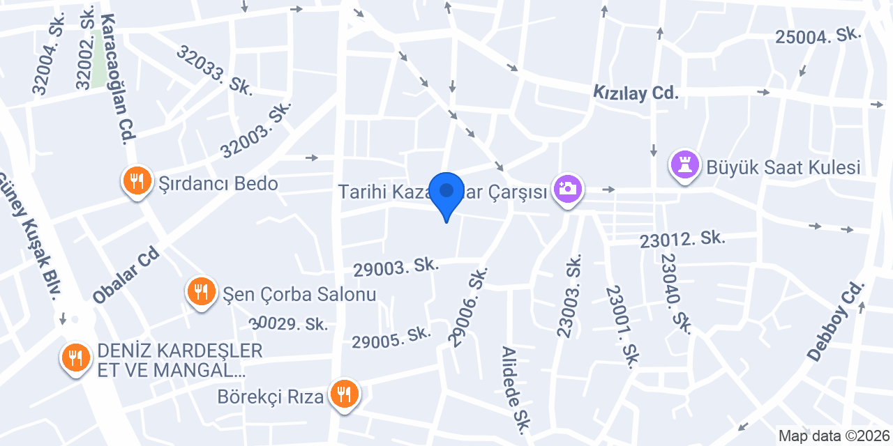 Yaşar Ithalat Hediyelik Eşya & Yapay Çiçek konumu