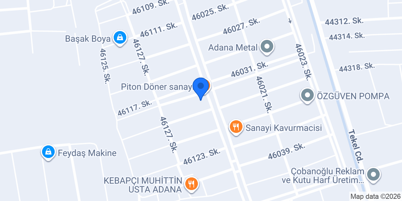 Würth Satış Mağazası konumu