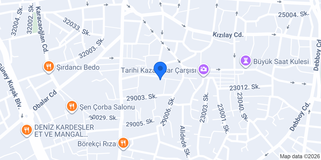İkracan hediyelik konumu