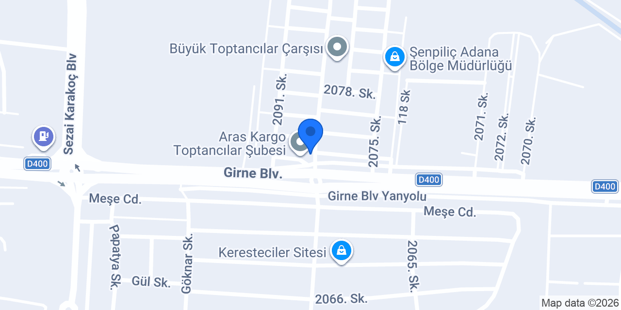 Öztep İnşaat konumu