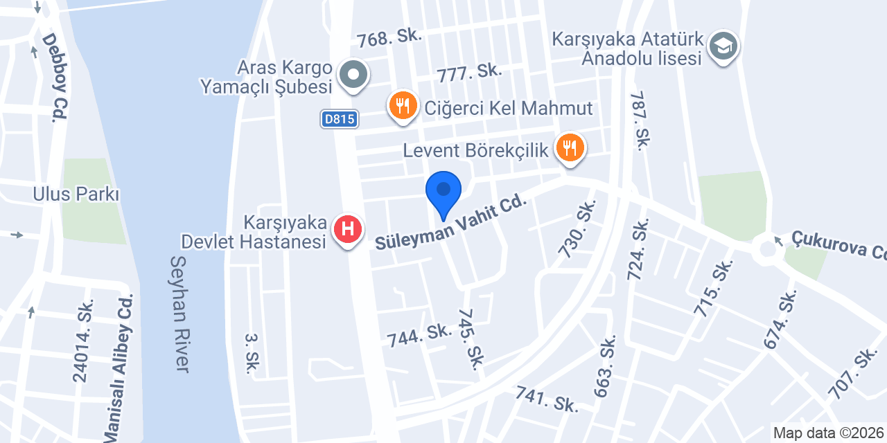 Özçelik Jant Lastik konumu