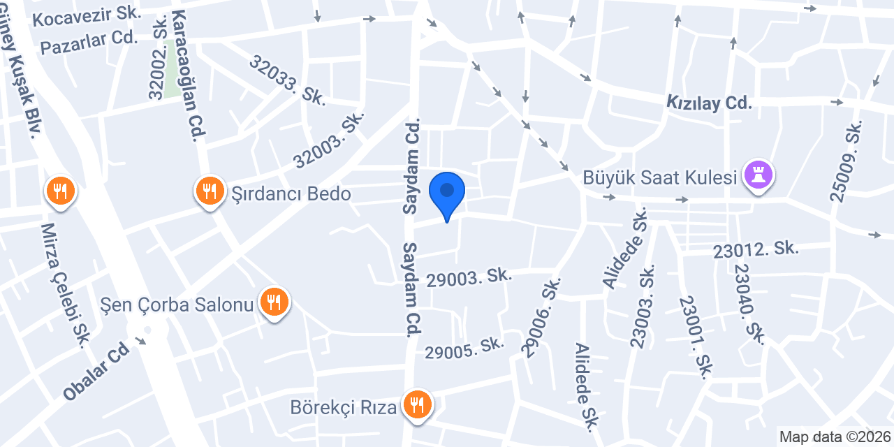 Atız Elektronik 2 konumu