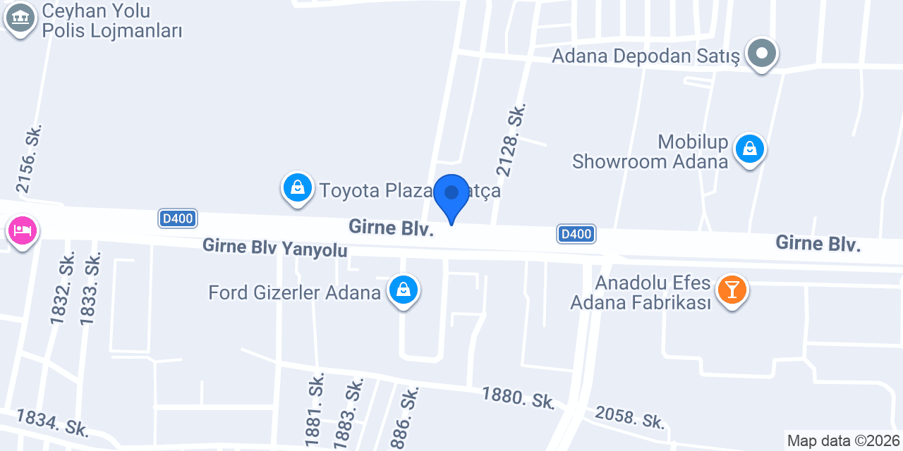 Chery Plaza Tekbaş konumu