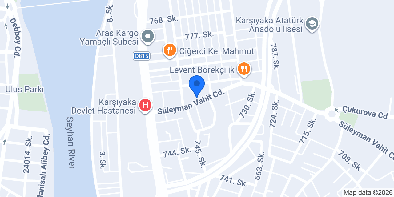 Sakallı Jant Lastik konumu