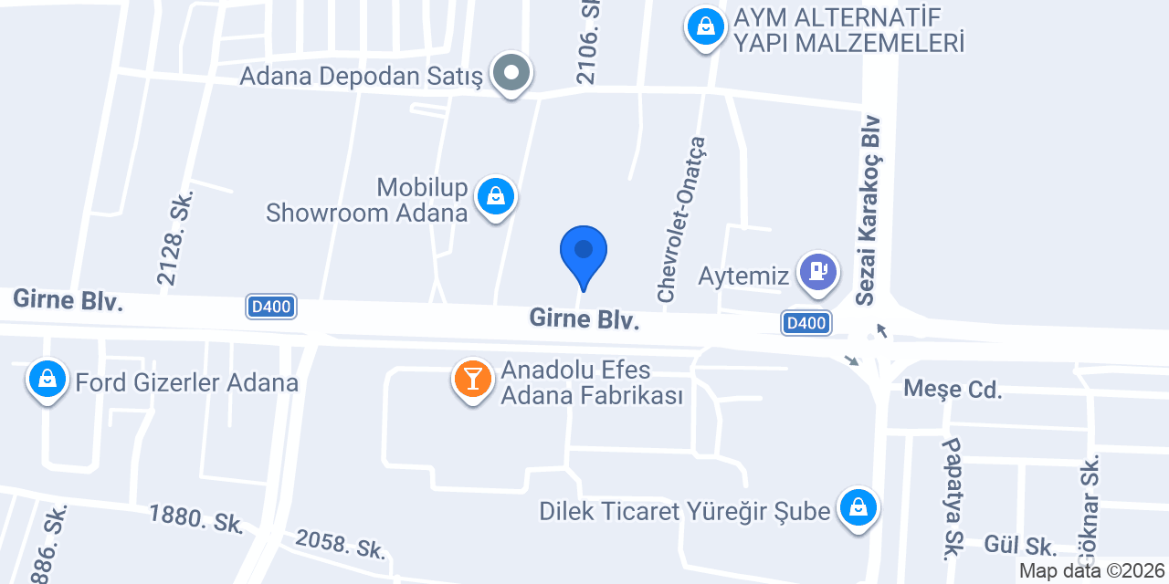 TENET MODÜLER MOBİLYA konumu