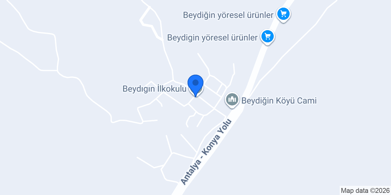 Beydıgın İlkokulu konumu