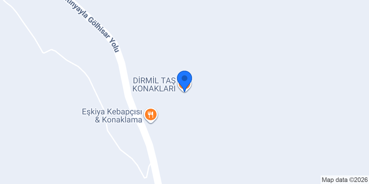 DİRMİL TAŞ KONAKLARI konumu