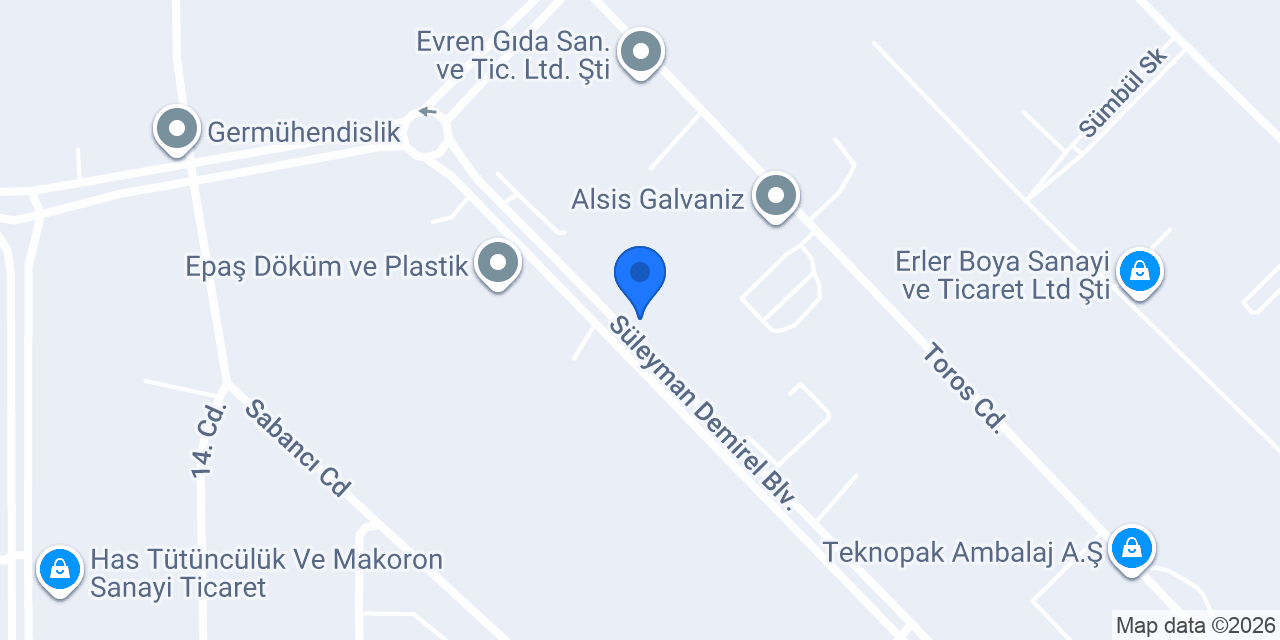 AZİZ TEKSTİL konumu