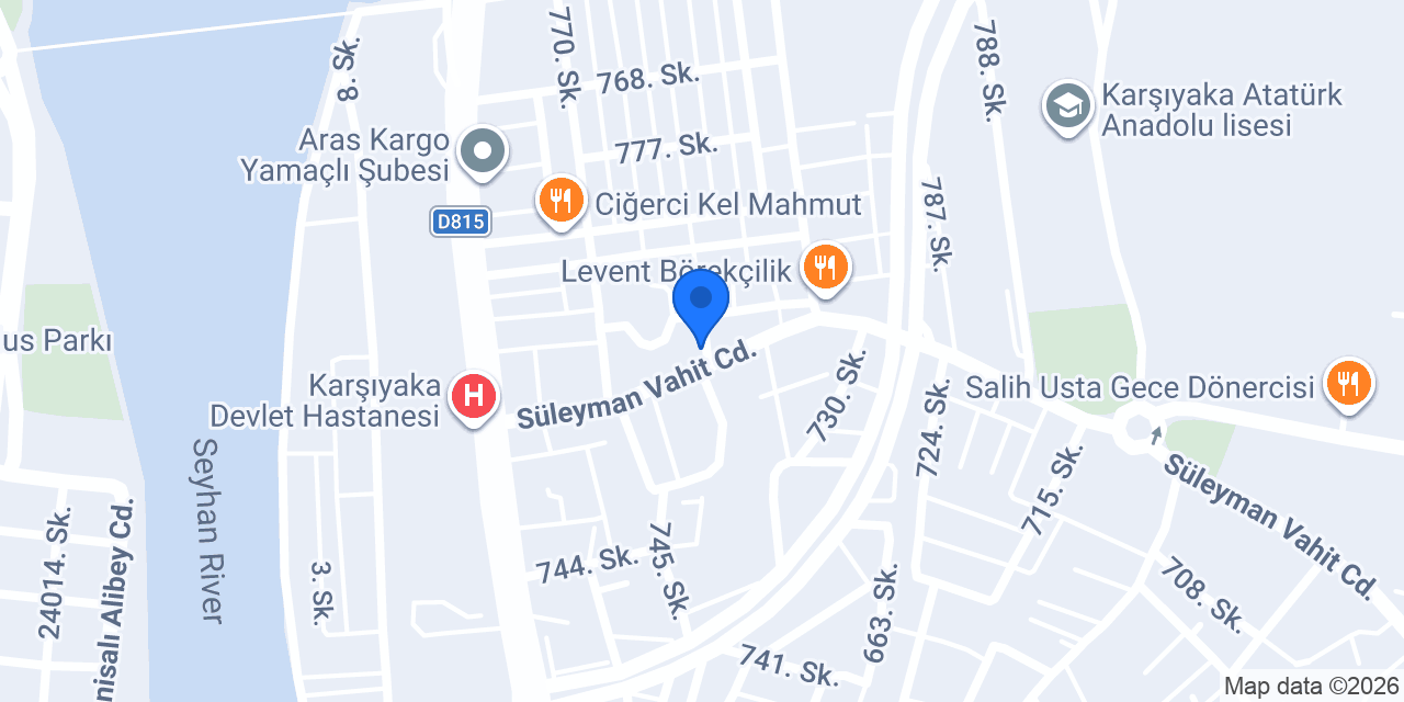 PETLAS-Selçuk Lastik konumu