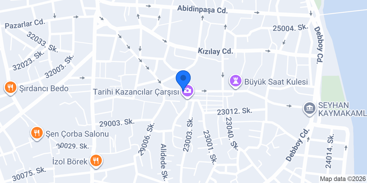 Şenler Gıda konumu