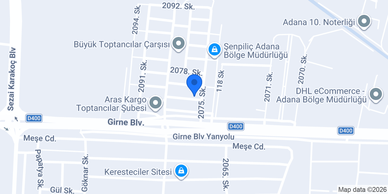 Delta Tekni̇k Ltd. Şti̇. konumu