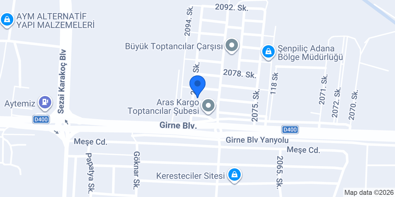 Sayman Yemekçilik konumu