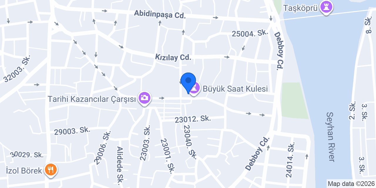 Çarşı Hamamı konumu