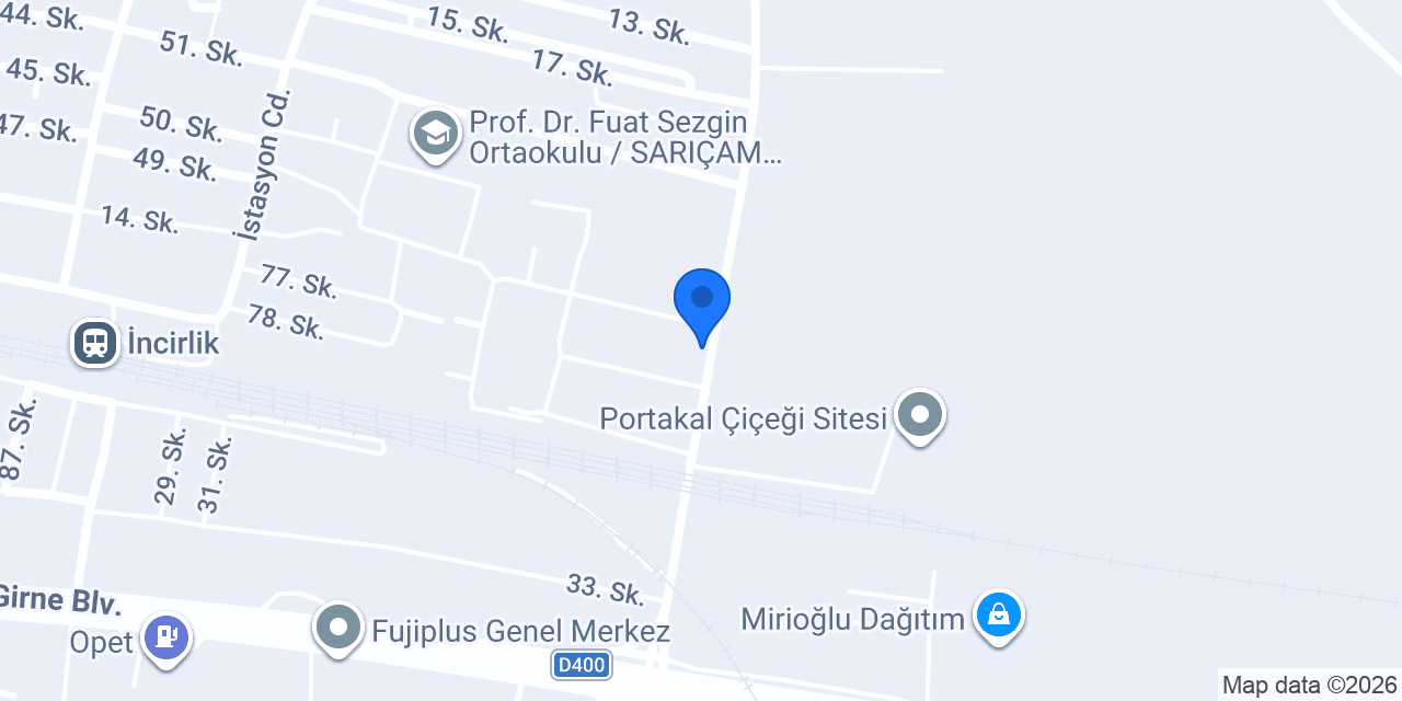 EVRİM MOBİLYA konumu