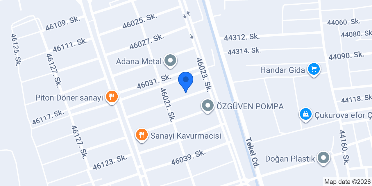 CE EGZOZ & CHIPTUNING ADANA konumu