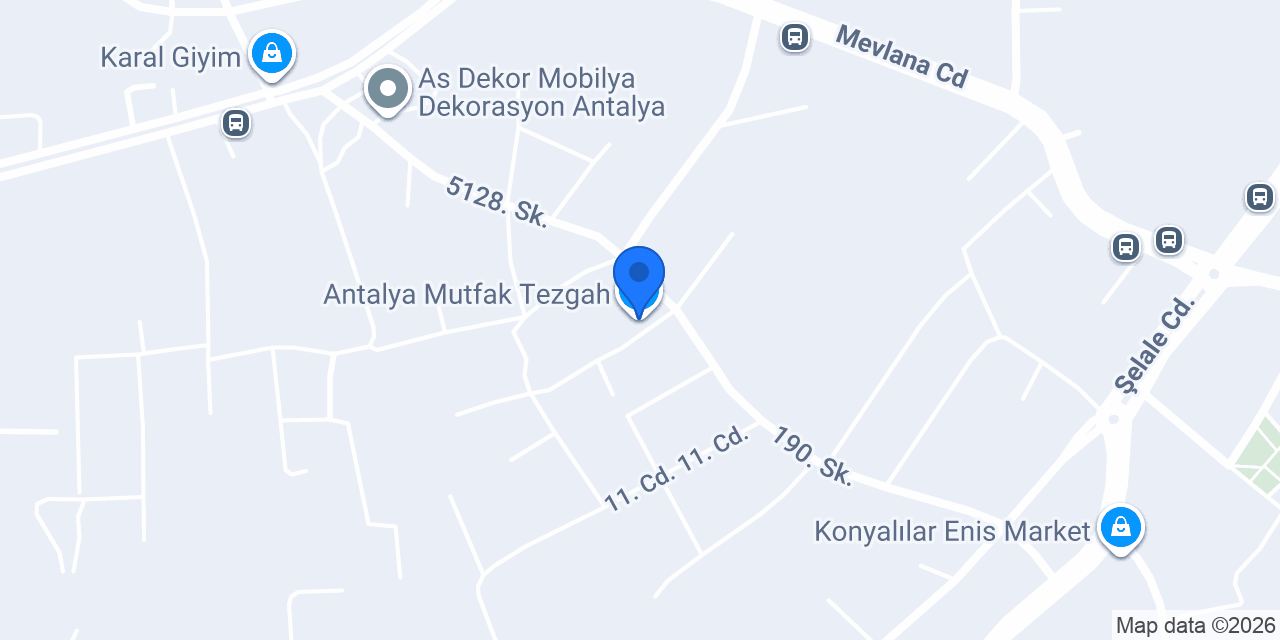 Antalya Mutfak Tezgah konumu