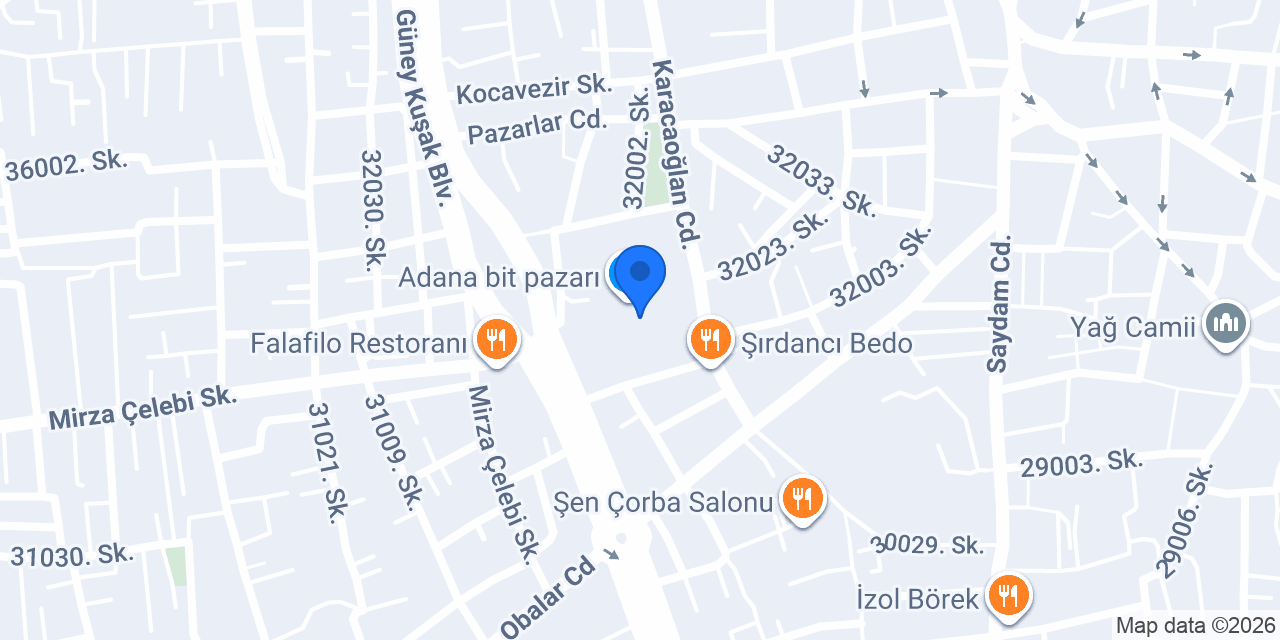 Öncel Mobilya konumu