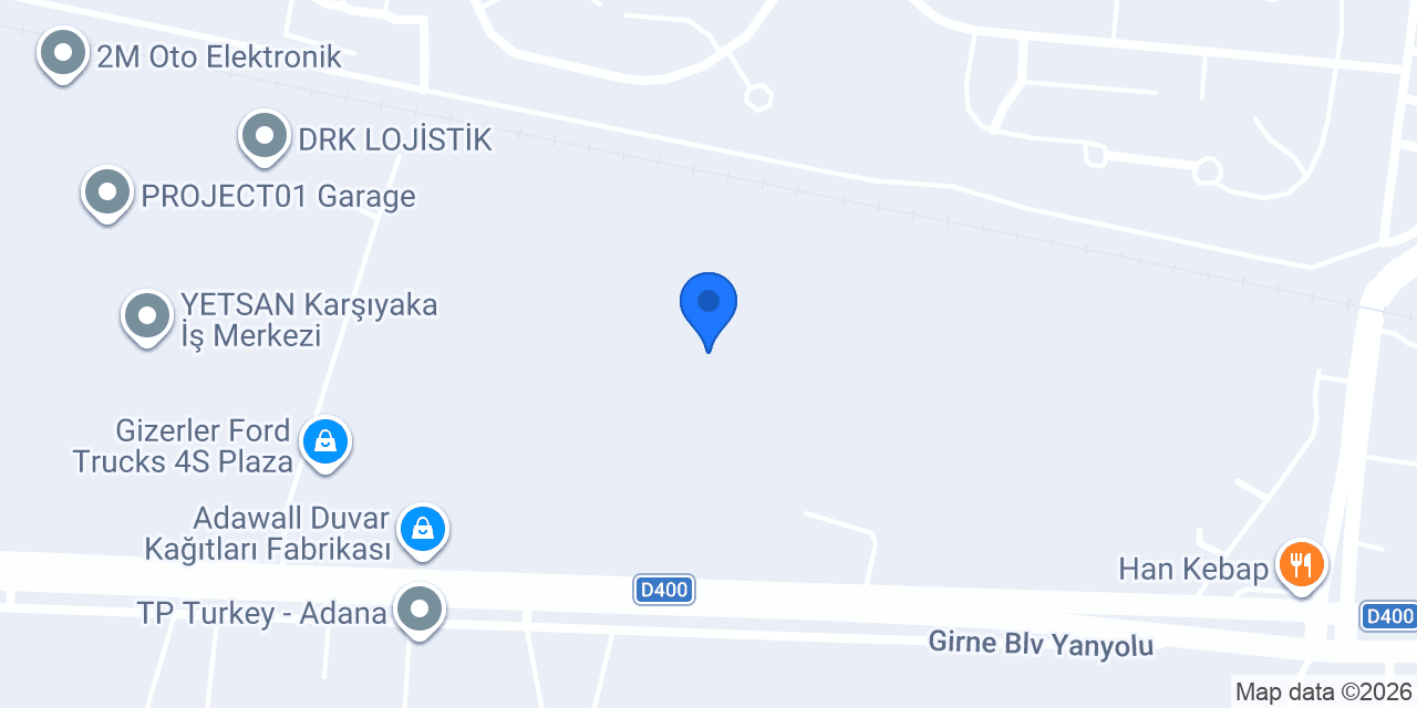 Sonsuz Ambalaj konumu