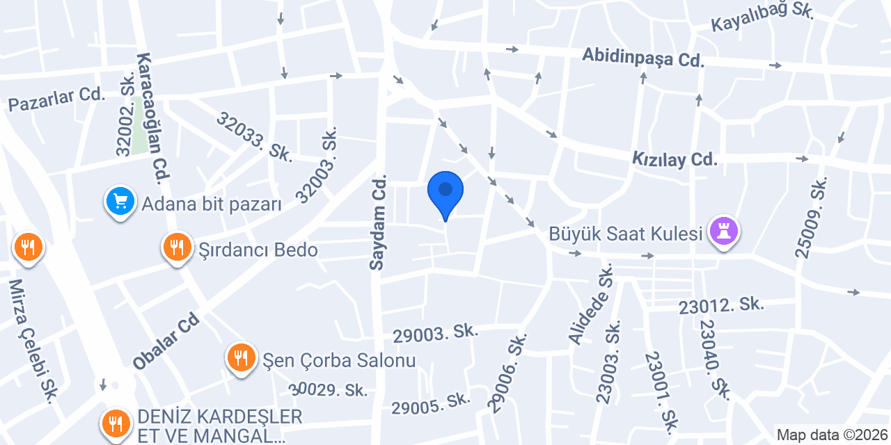 Bayram Dekorasyonn Adana konumu